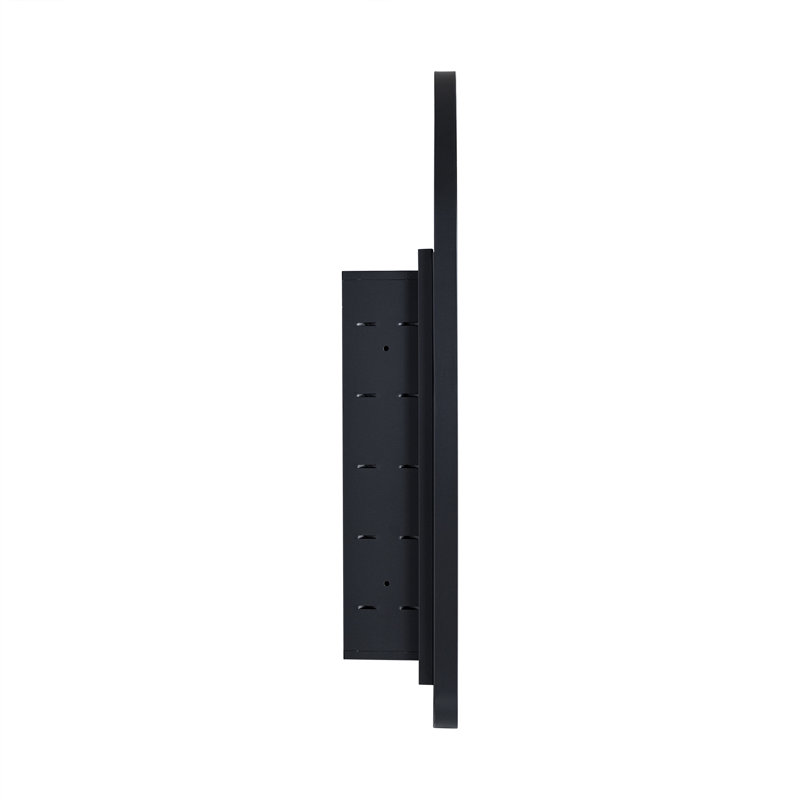 Armoire à pharmacie Aristes, Noir, H 30 po x l 20 po x P 5,08 po