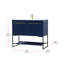 Ensemble de meuble-lavabo simple 40 po Rozell-171329695
