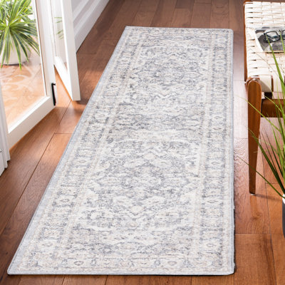 Tapis gris / ivoire Hka
