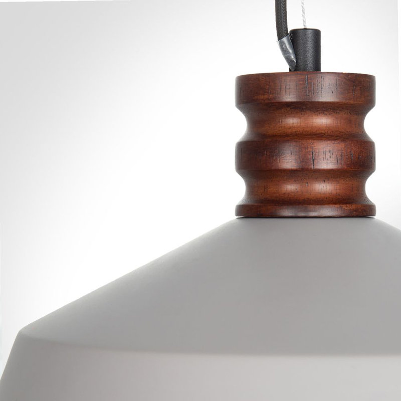 Vaasa 1 - Light Dome Pendant, Grey, Black