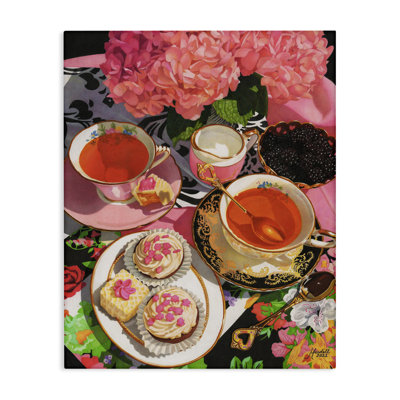 «Rose Hydrangea Tea Party» par Mardell Schuster