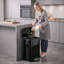 HOMCOM 50L Kitchen Bin, Pedal Bin with Removable Bucket, High Gloss Black