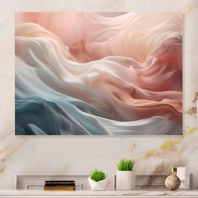 " Orange Blue Dancing Colors IV "