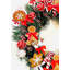 Couronne de Noël pain d'épices et bonbons