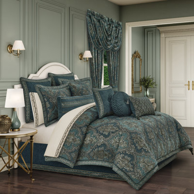 NANCY QUEEN 4PC. COMFORTER SET