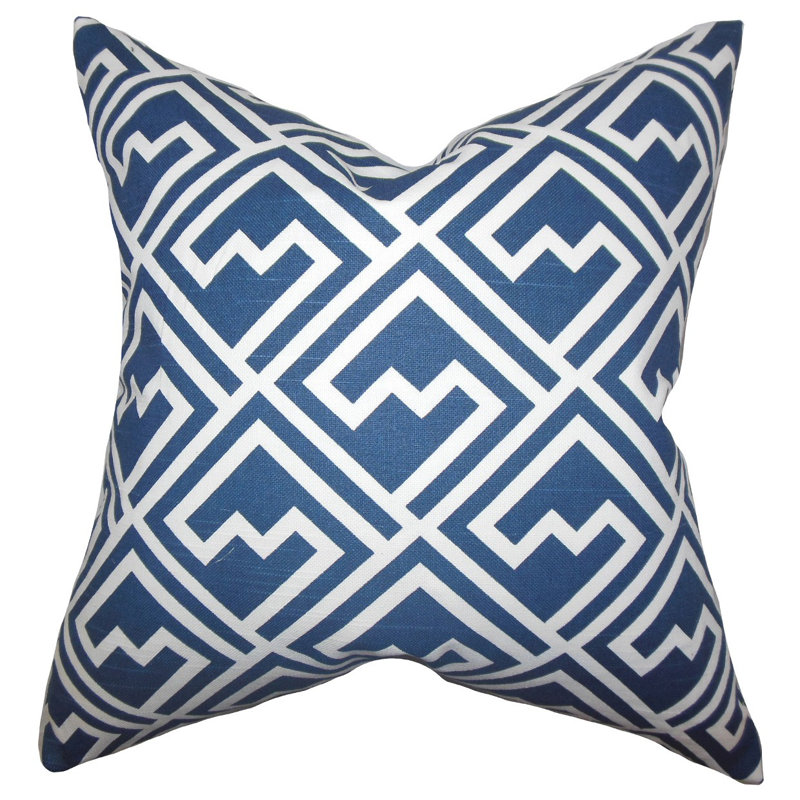 Taie décorative de literie ragnhild géométrique, Standard, Gris