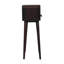 Mini California Walnut Curved Console Table-108808831