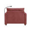 Fauteuil en chenille avec repose-pieds-991198271