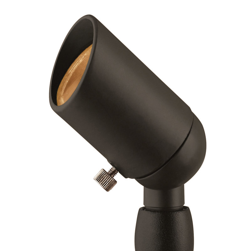 Projecteur d'appoint enfichable à basse tension bronze