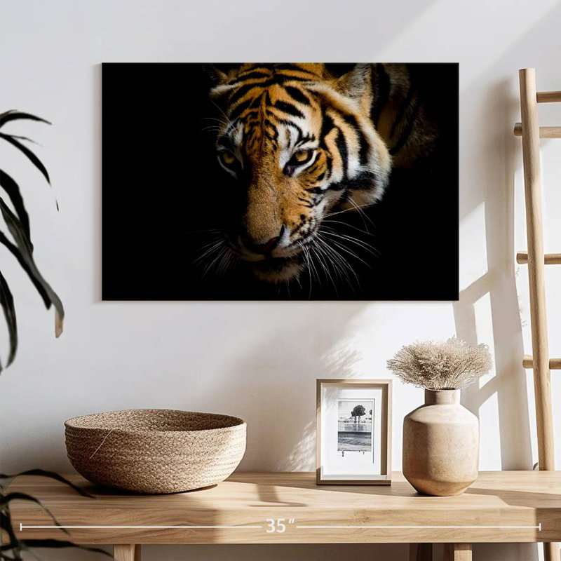 Brampt Sumatran Tiger, 16" H x 24" W