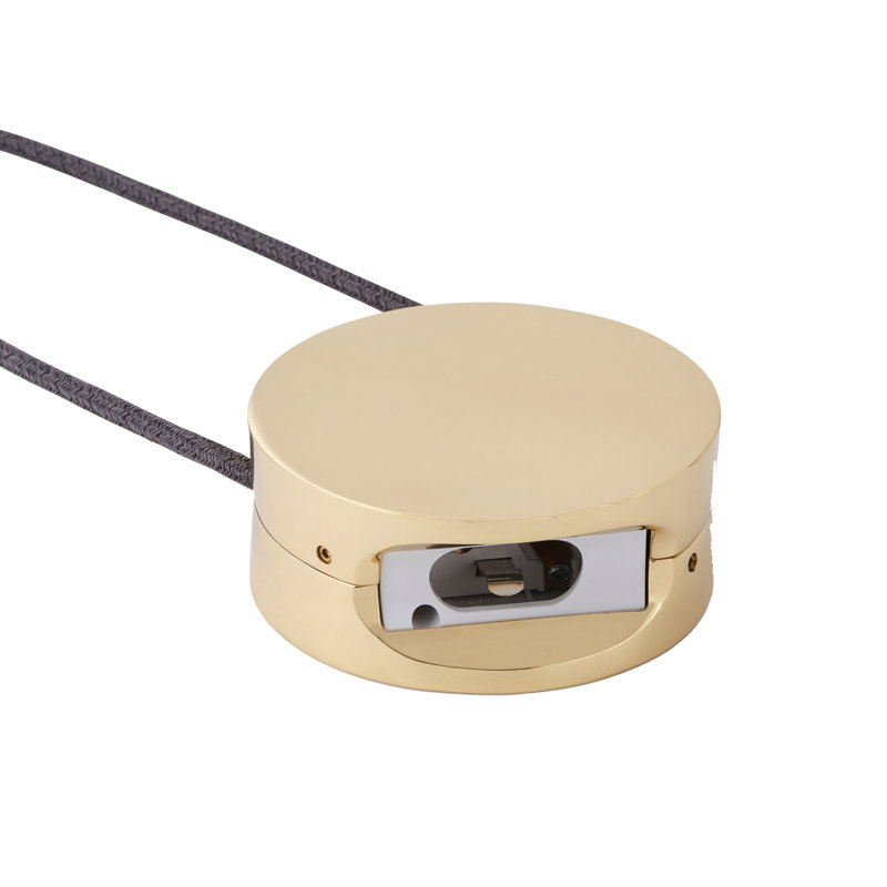 Kilter Pendant, Solid Brass