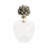 Mercer41 Stella Stone And Glass Jar, Clear/Frost-1223561659