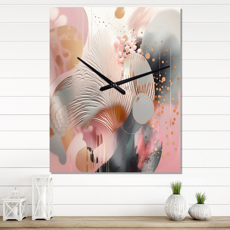 Horloge murale Stripes, H 28 po x l 12 po x P 1 po