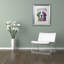 «Saint Bernard», impression sur toile encadrée-19553195-19553194-69582696