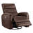 Igby 33" Genuine Leather Swivel Power Recliner-121459683