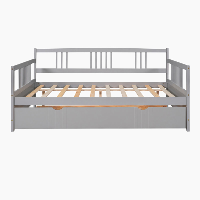Westerley Solid Wood Daybed, Gray, Full