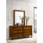 Charlize Wood Flat Wall Mirror-14356004