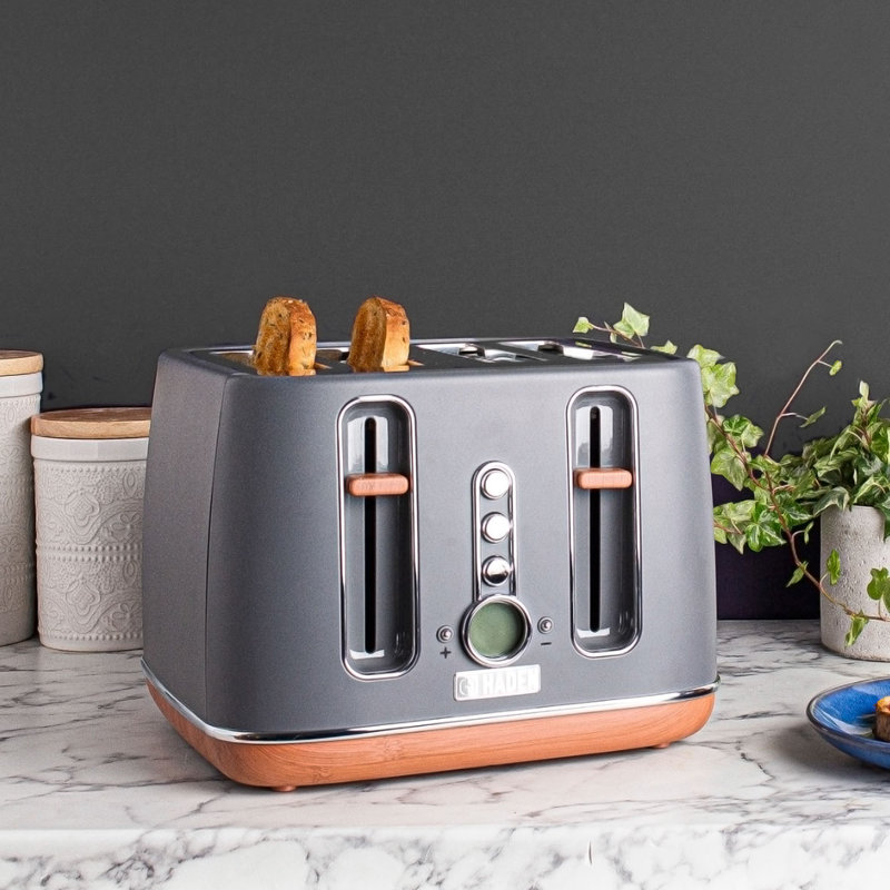 Dorchester Toaster, Pebble Grey