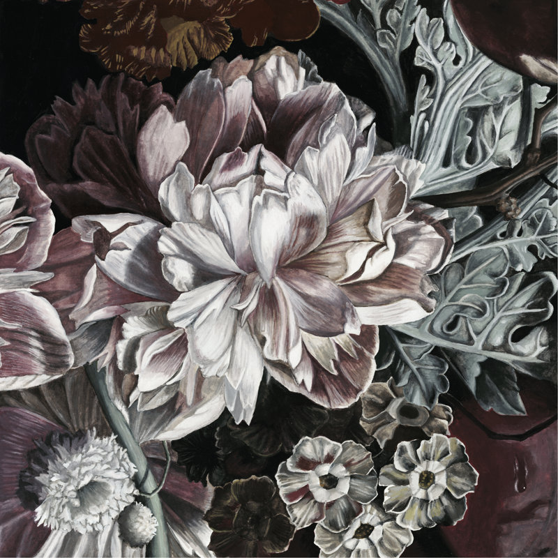 Marsala Bouquet I, H 20 po x l 20 po x P 1,25 po