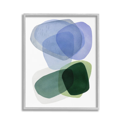 «Minimalist Opaque Shapes Single Photo Frame» par Simone Christen sur toile
