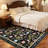 Botanical Floral Washable Non-Slip Area Rug-476901929-476901936