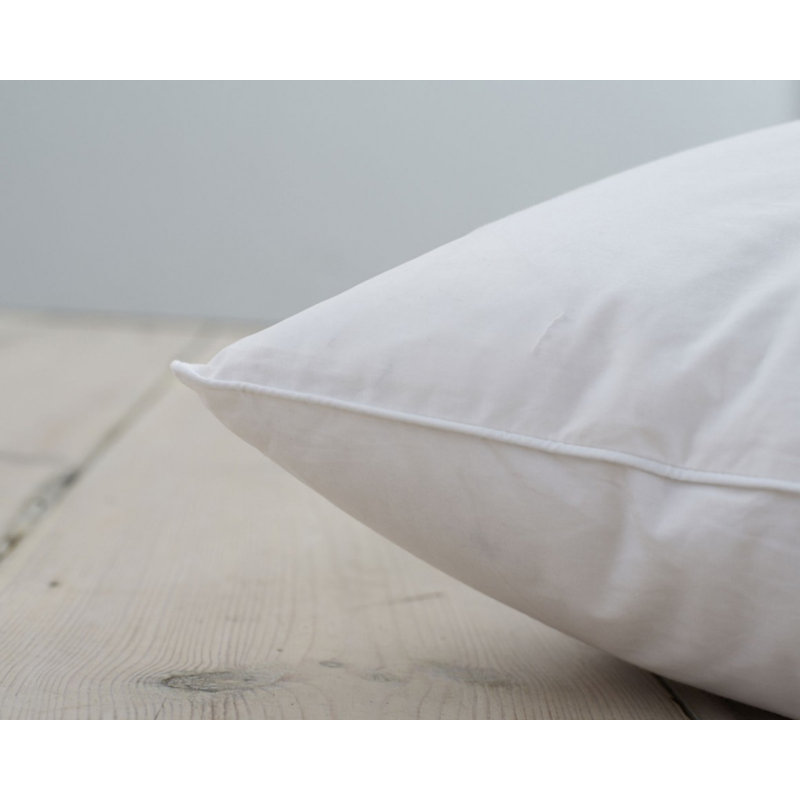 Coussin lombaire en coton naturel hyper clean, 20" x 30"