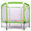 Trampoline hexagonale pour enfants avec enceinte sécuritaire-128767197