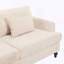 Canapé à 2 places en tissu d'ameublement en chenille de style Mid-Century-132949897