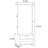 Solid Wood Coat Rack Mortise Tenon Storage