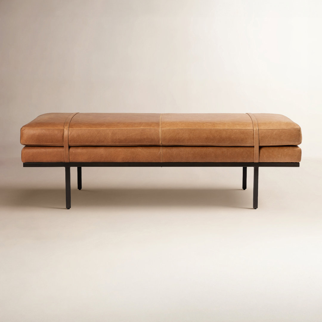 Booker Polyester Blend Upholstered Bench AllModern 