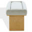 Banc en chenille et bois Trudy-1229495549