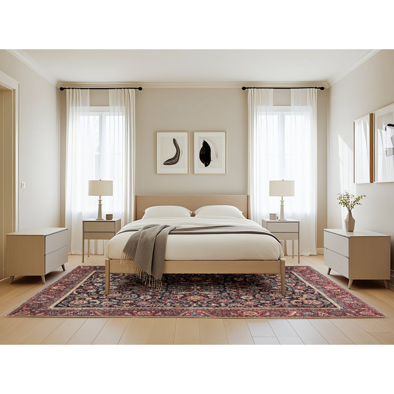 Abidi Oriental Indoor Rug, Rectangle 5' x 8'