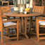 Amalfi Outdoor Round Teak Dining Table