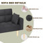 Mackenlie 78'' Upholstered Convertible Sofa-891361164