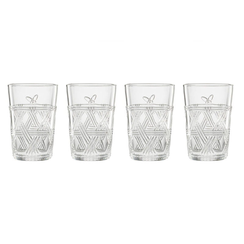 Lenox Butterfly Meadow Tall Glasses, Set Of 4, Clear