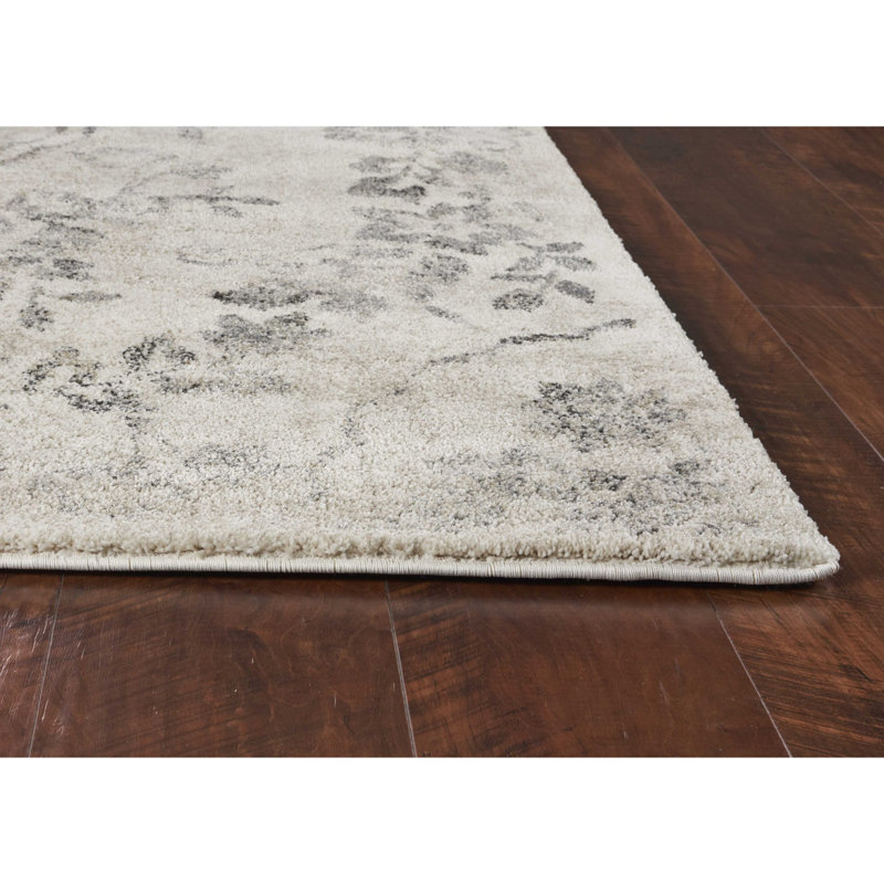 Tapis gris Crosley, Rectangle 8 pi 10 po x 13 pi
