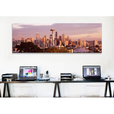 " City Viewed From Queen Anne HillSpace Needle, Seattle, King County, Washington State, USA " by Panoramic Images