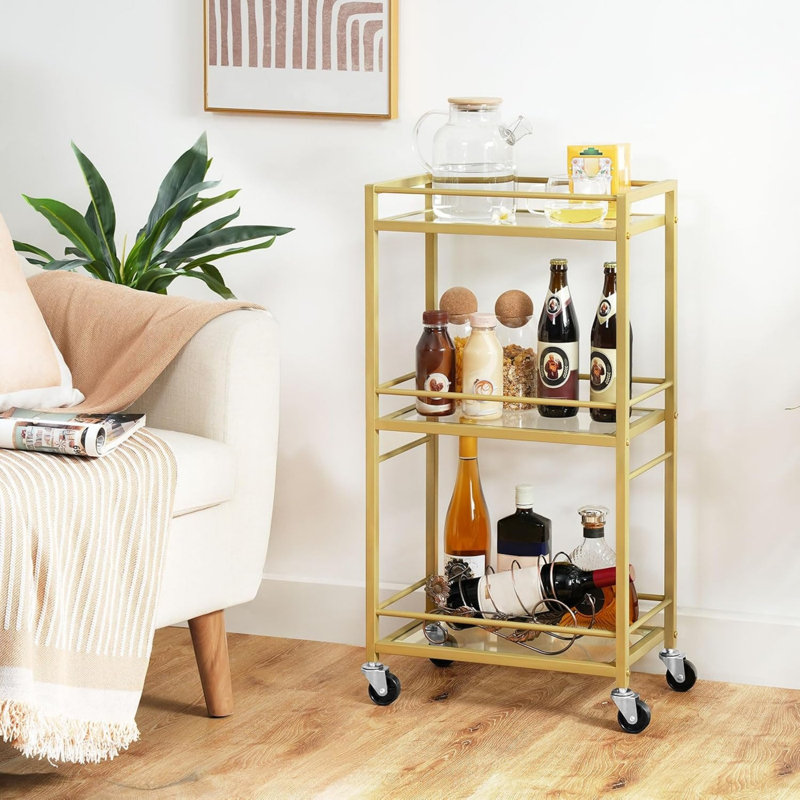 Metal Bar Cart
