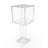 Fixturedisplays® 15X15x38" Clear Plexiglass Large Floor Standing Tithing Box Offering Box Ballot Box 14316