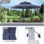 Parasol en porte-à-faux octogonal avec base 129,92 po Rosolina-996928433