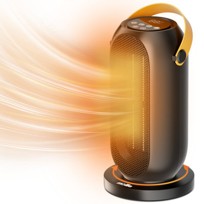 MoNiBloom 1200 Watt 5110 BTU Electric Compact Space Heater and with Digital Display