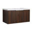 Meuble-lavabo mural flottant 20 po avec lavabo en résine et porte d'armoire à fermeture en douceur 20 po-1773616110