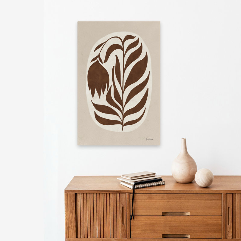 Bohemian And Scandinavian Floral Simplicity I, 24" H x 16" W