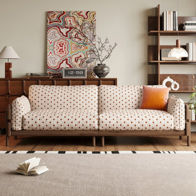 Creative Solid Wood Sofa