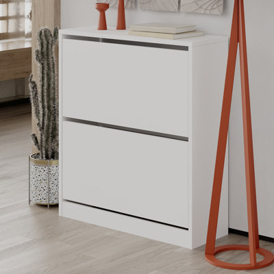 4 Pair Stackable Shoe Storage