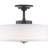 Seawright Linen LED Semi Flush Mount-2090960758