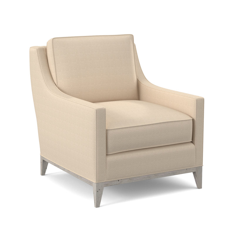 Sonoma Armchair, Bisque, Filigree Ivory 100% Polyester