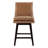 Zahara Neri Genuine Leather Swivel Counter & Bar Stool-117480004
