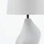 Lampe de table asymétrique en céramique