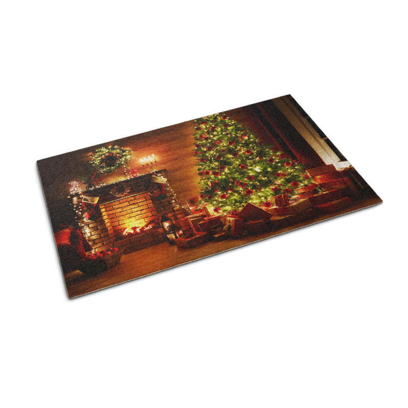 Non-Slip Christmas Outdoor Doormat
